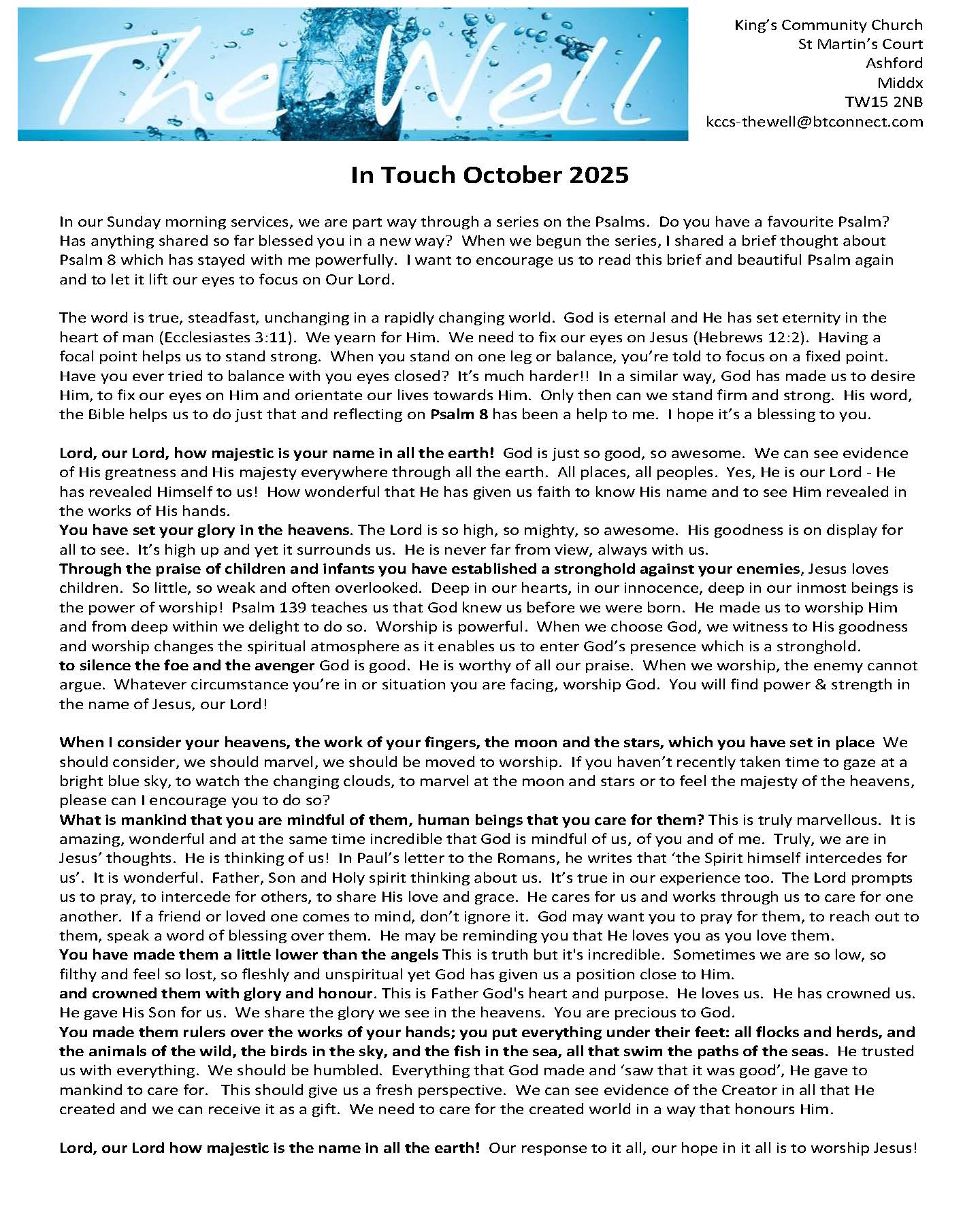 King's Community Church - The 