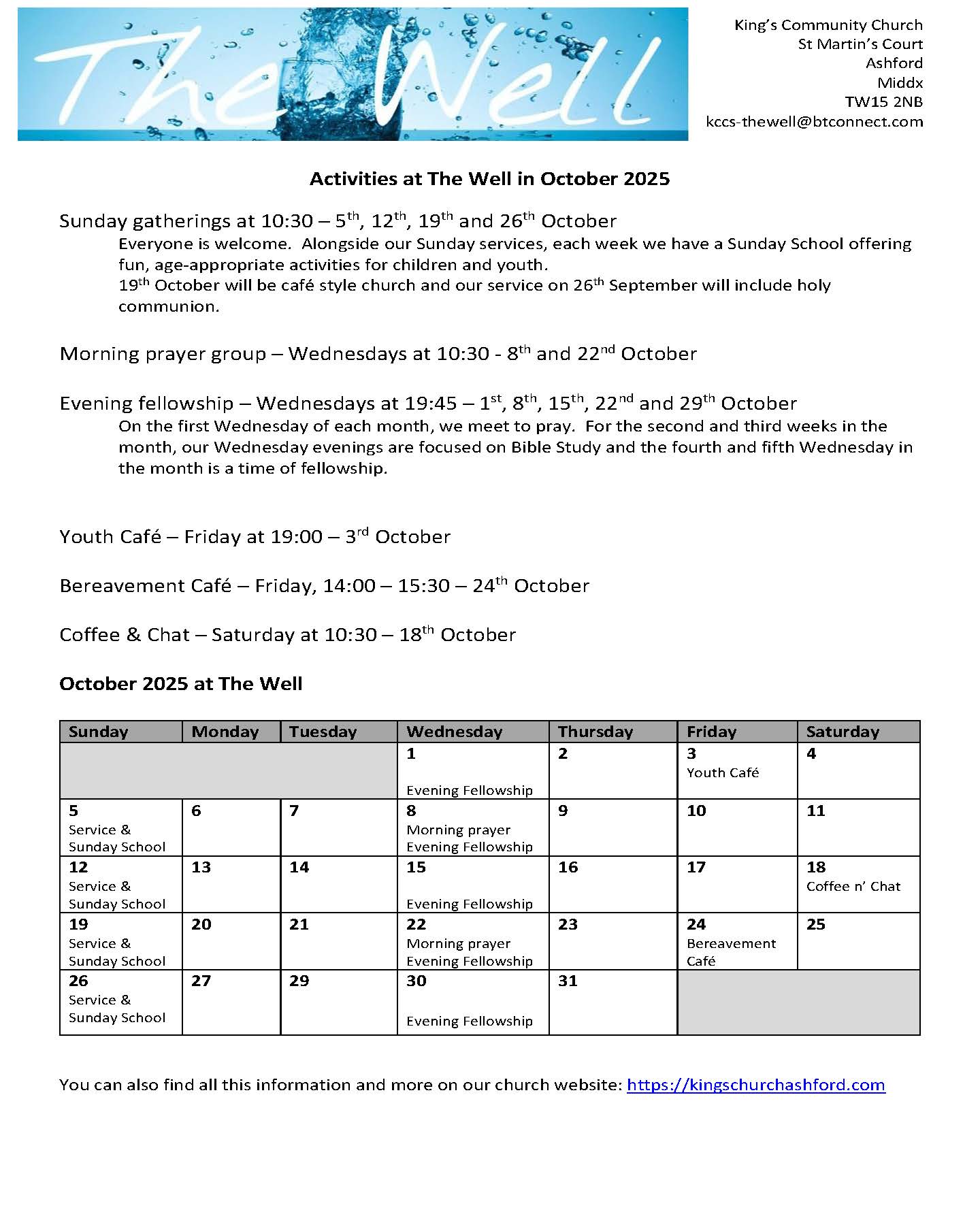 King's Community Church - The 